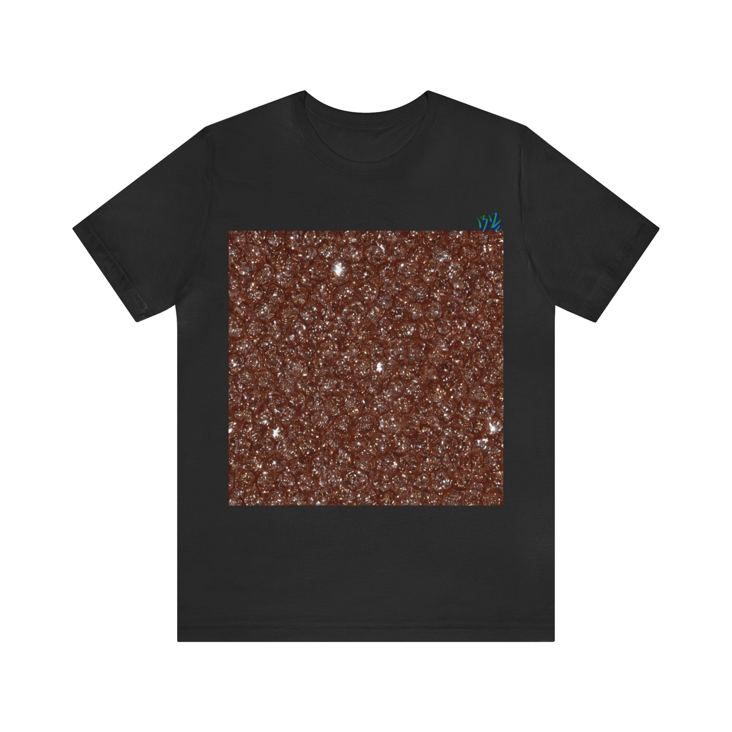 Brown Diamond Collage Tee