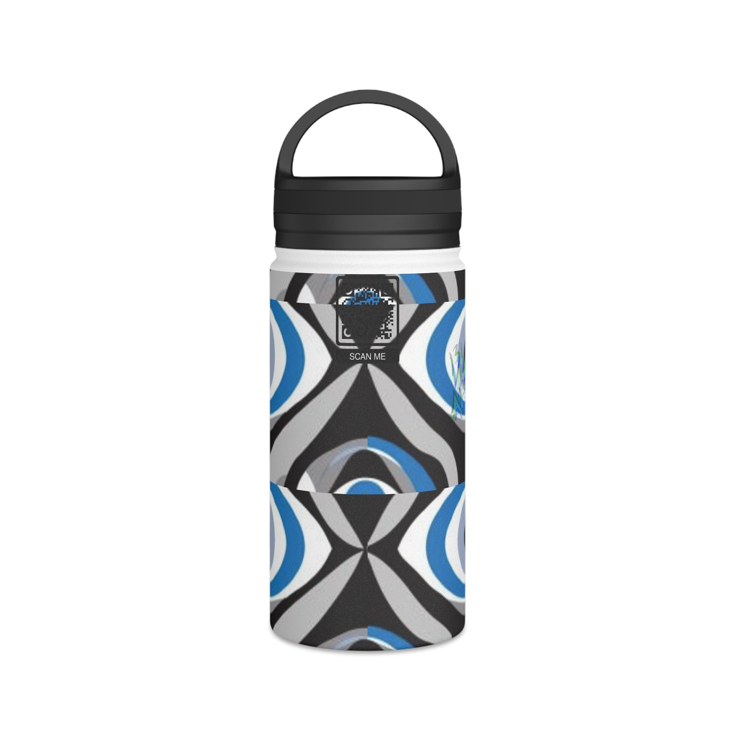 Stainless Steel Water Bottle, Handle Lid