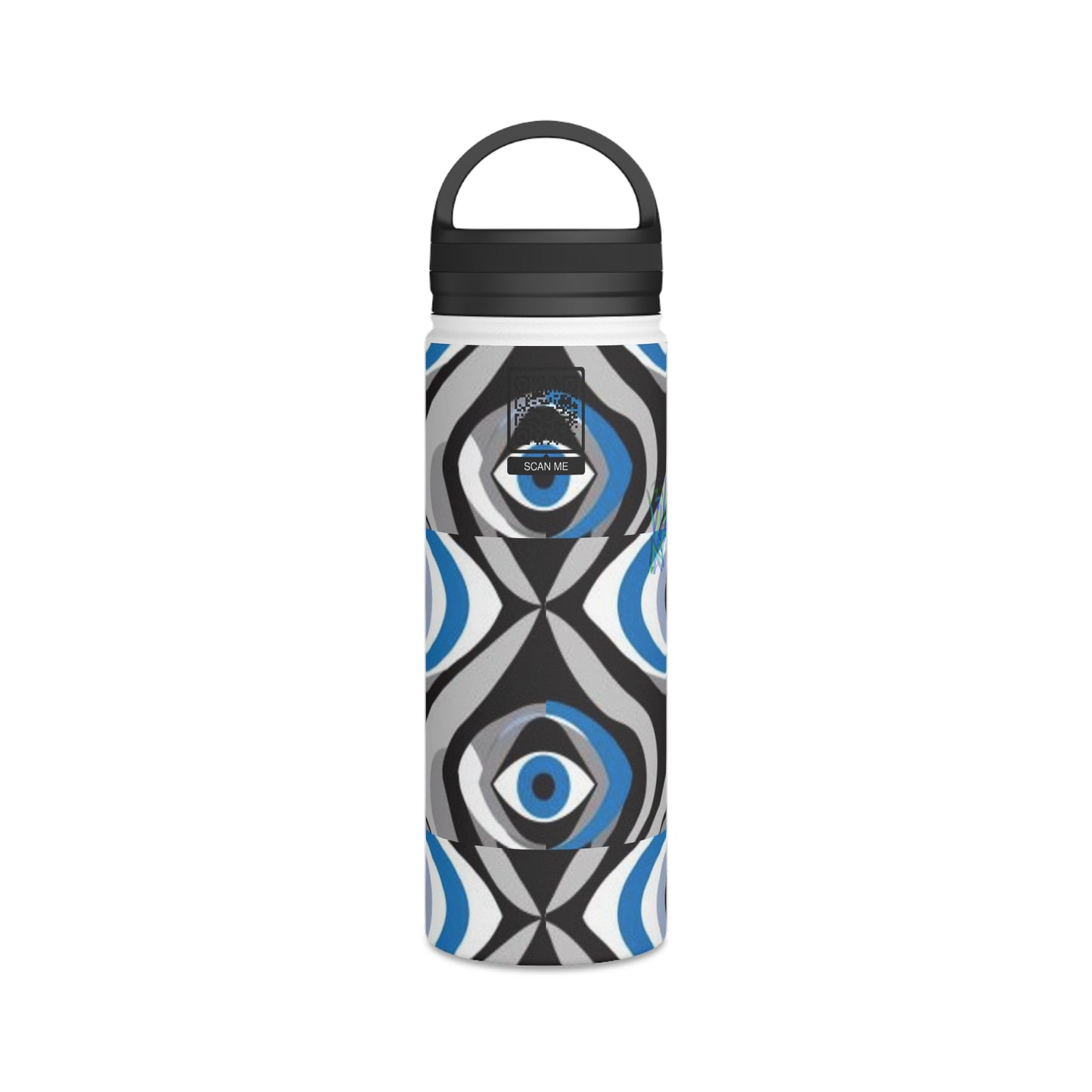 Stainless Steel Water Bottle, Handle Lid