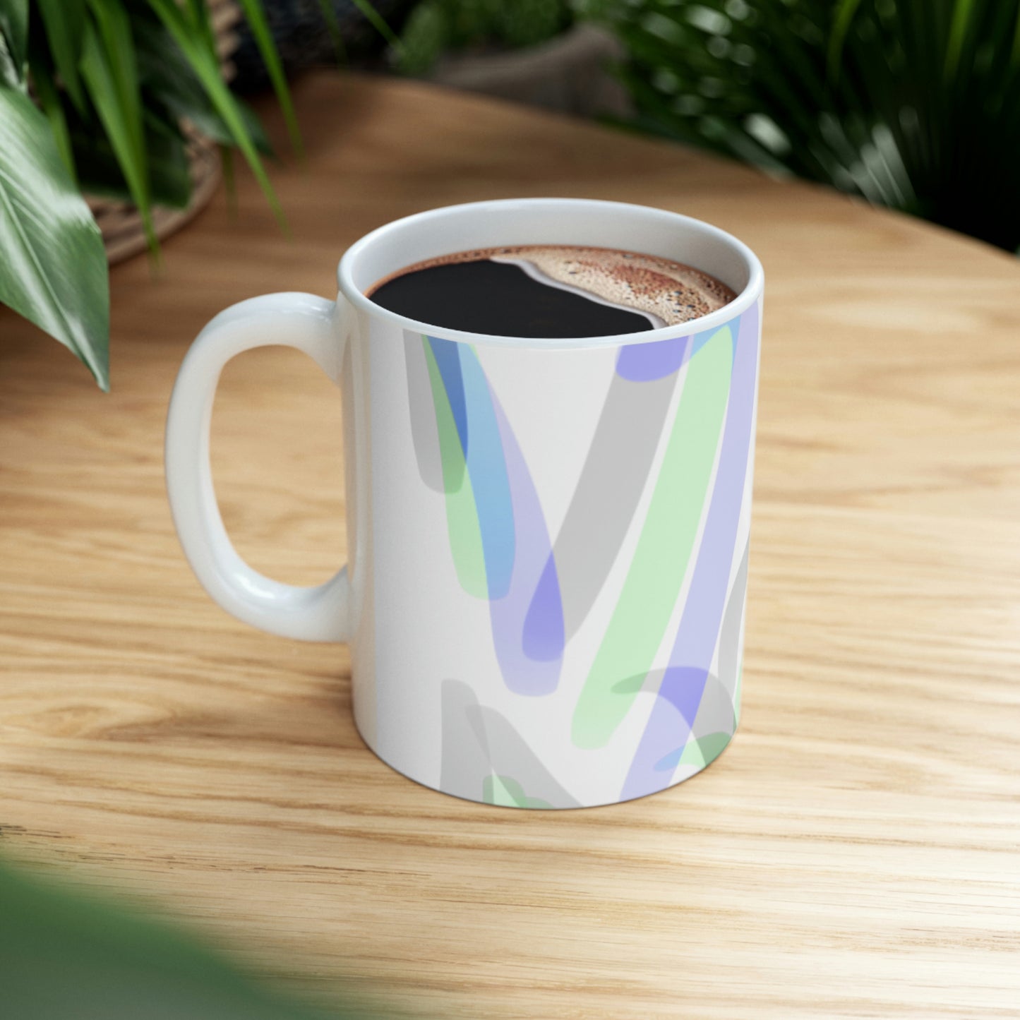 Brown Diamond Coffee Mug