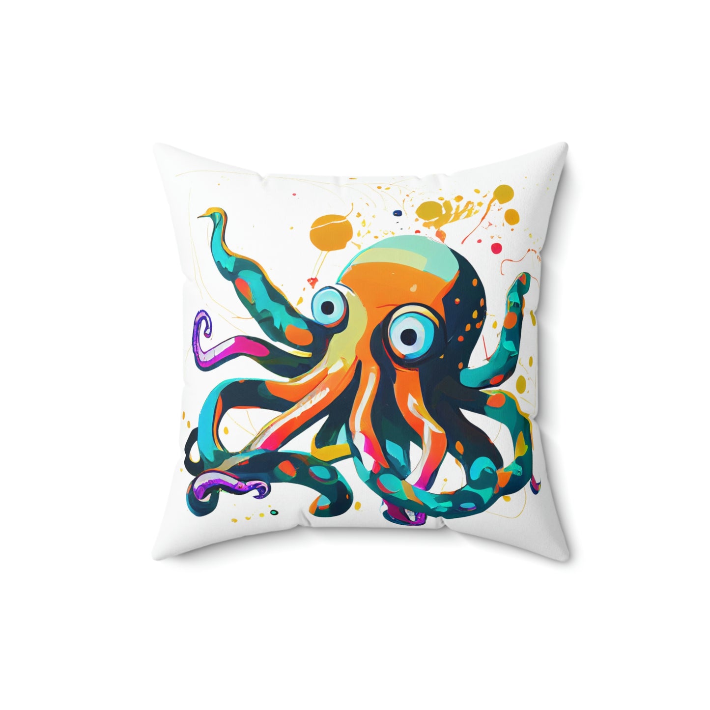 Spun Polyester Square Pillow