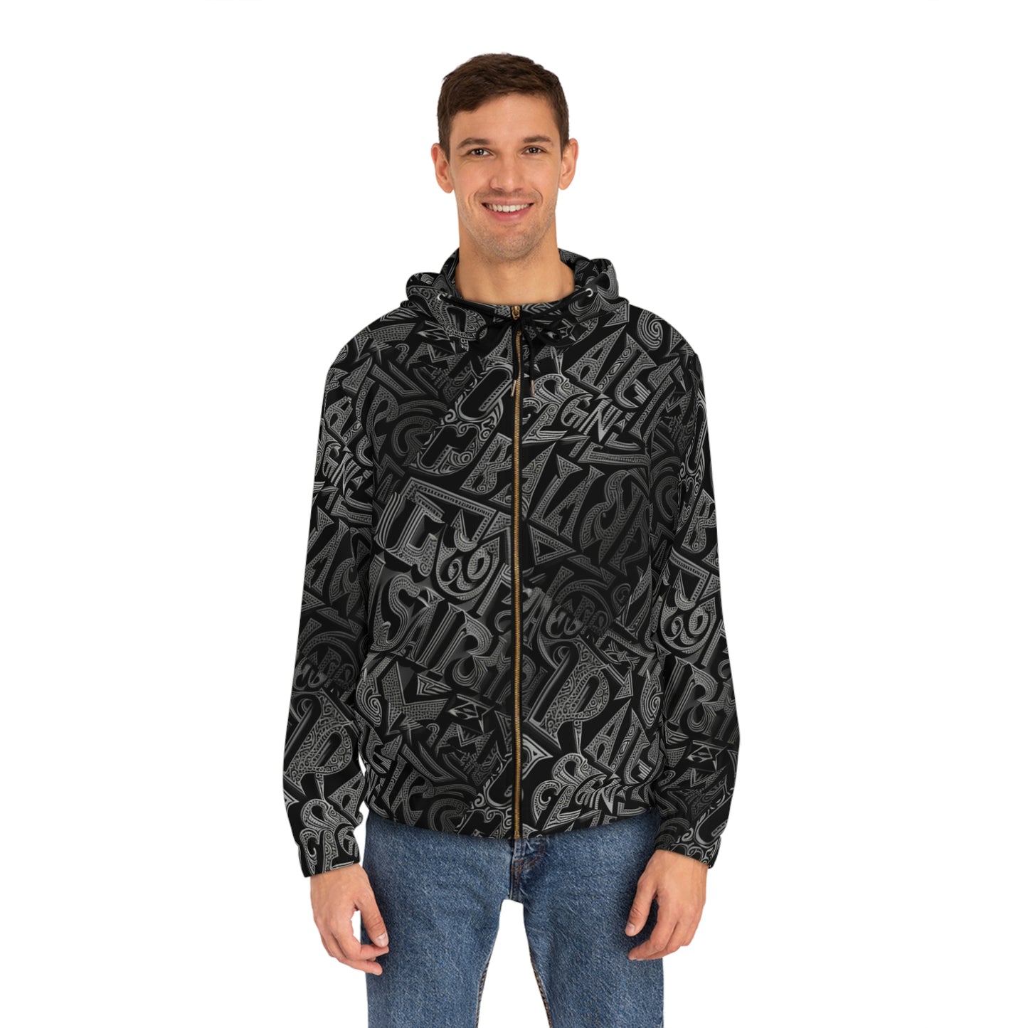 Men's Full-Zip Hoodie (AOP) - FIM 1a